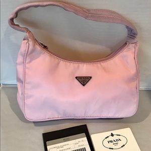 Sweet, Pretty in Pink, PRADA Pouchette, Mini!